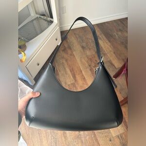 Oak + Fort black shoulder bag